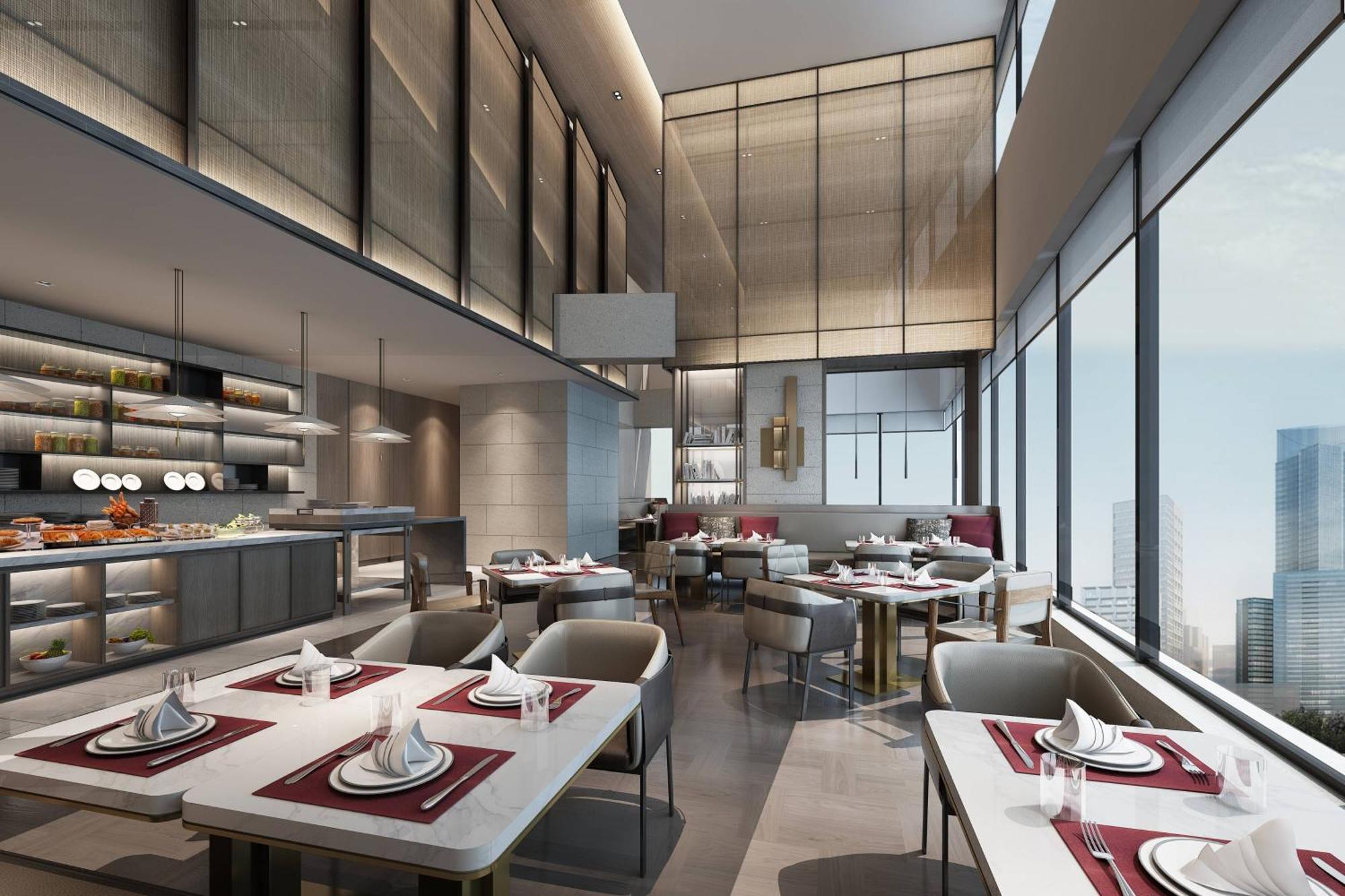 Wuhan Marriott Hotel Hankou Екстериор снимка