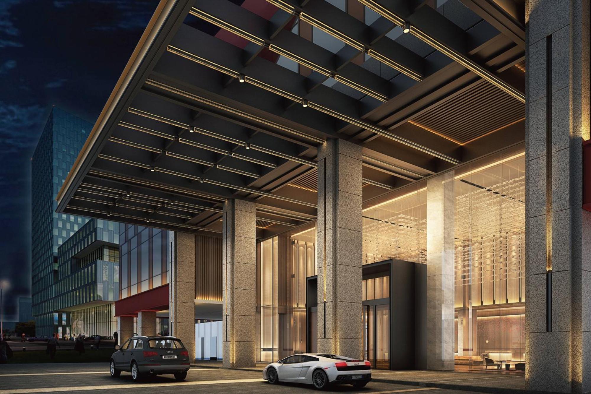 Wuhan Marriott Hotel Hankou Екстериор снимка